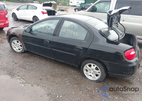 2003 Dodge Neon Sxt из США, поврежденный, VIN 1B3ES56C03D167357